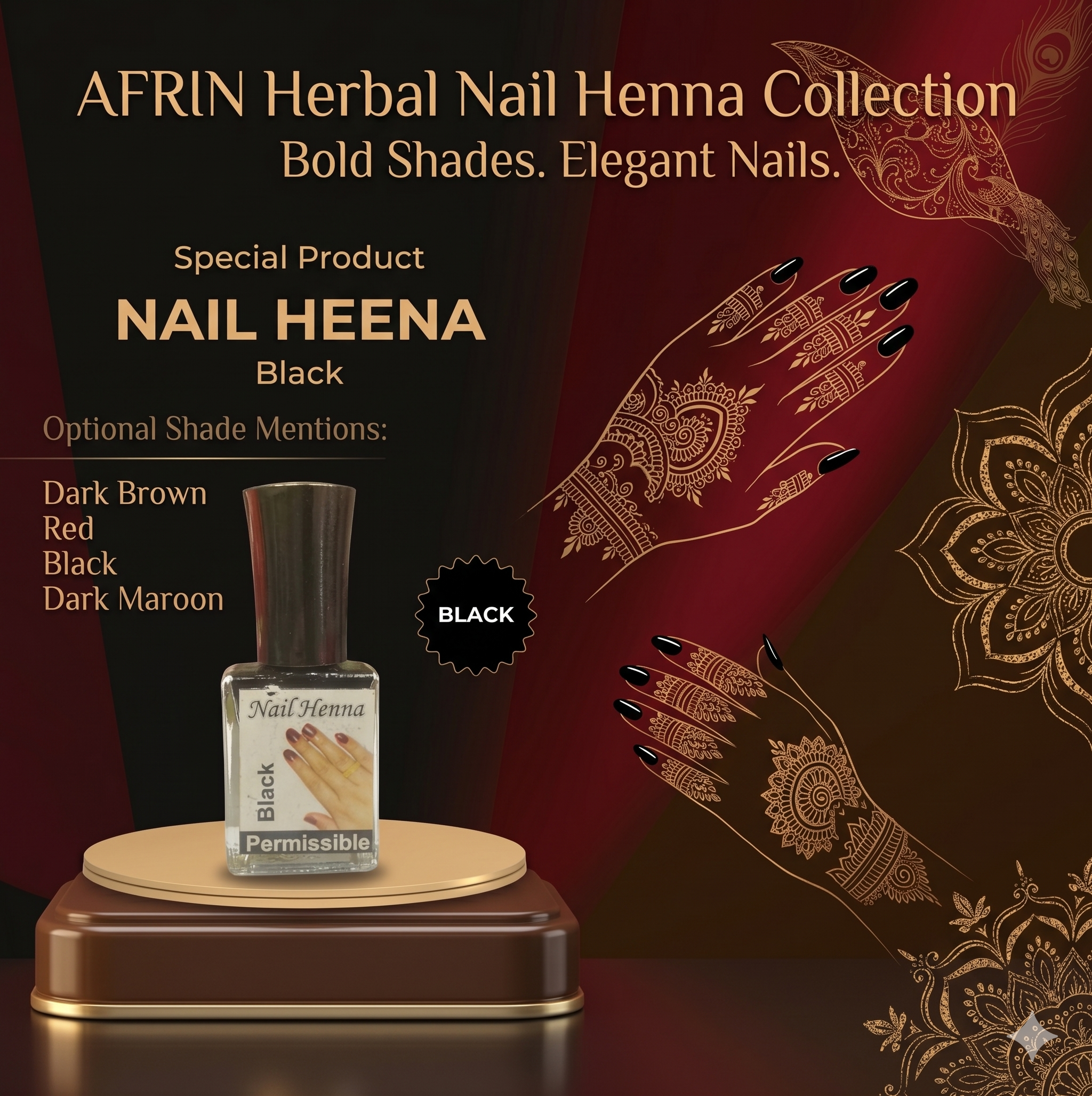 Instant Nail Henna Dips