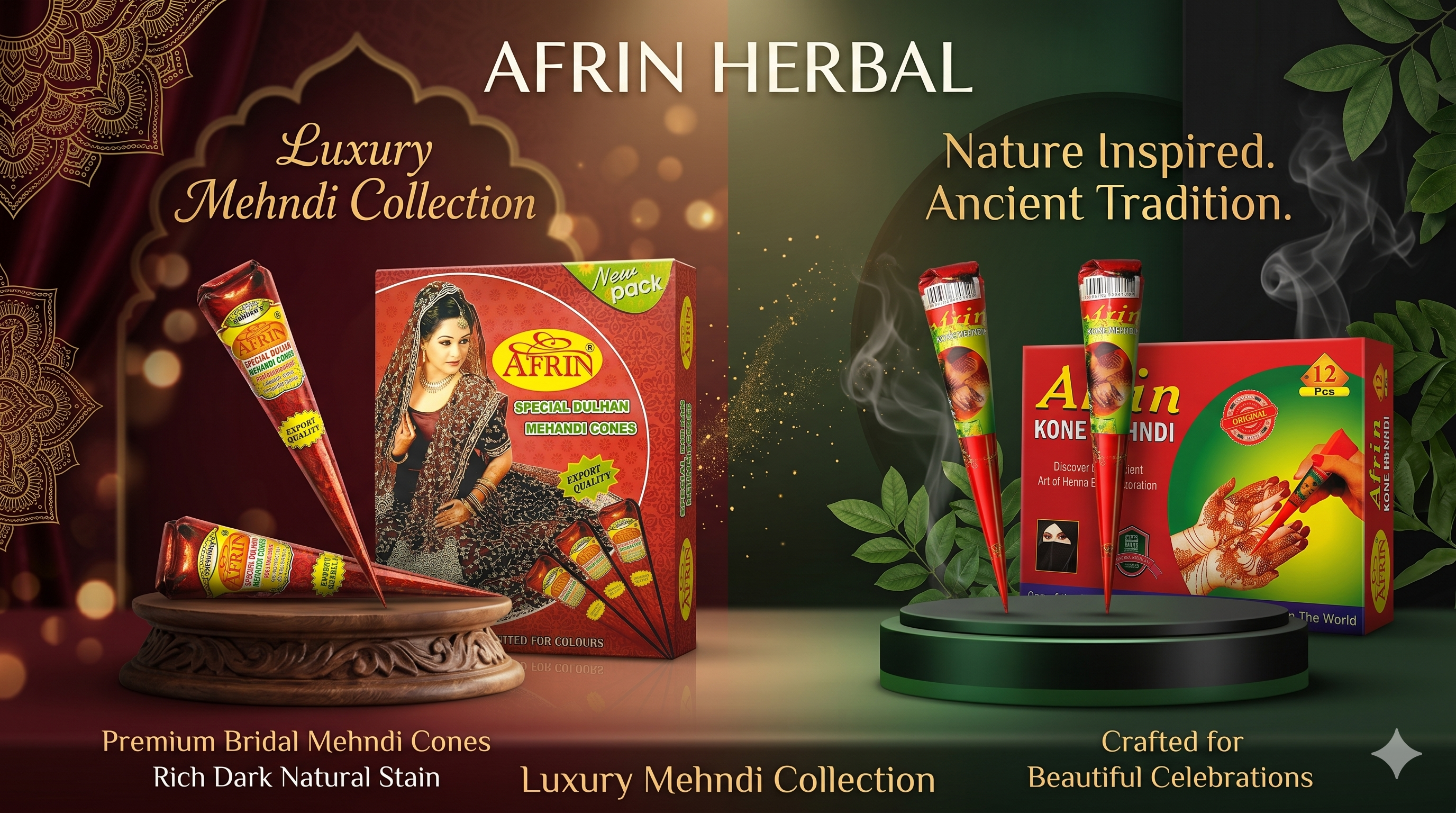 Afrin Mehandi Cones
