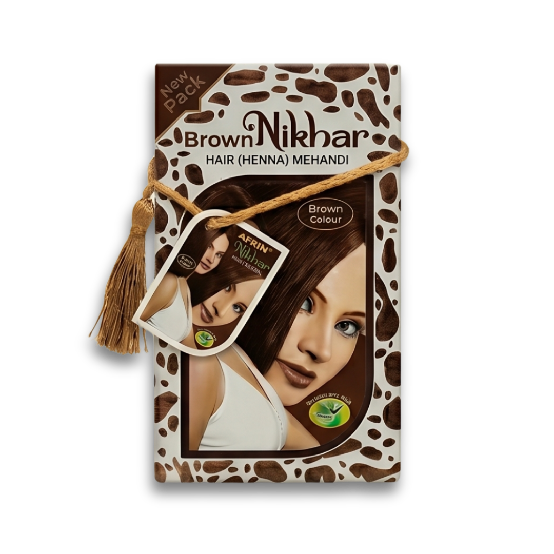 Afrin Nikhar Hair Mehendi