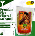 Afrin Dulhan Five Filtered Mehandi