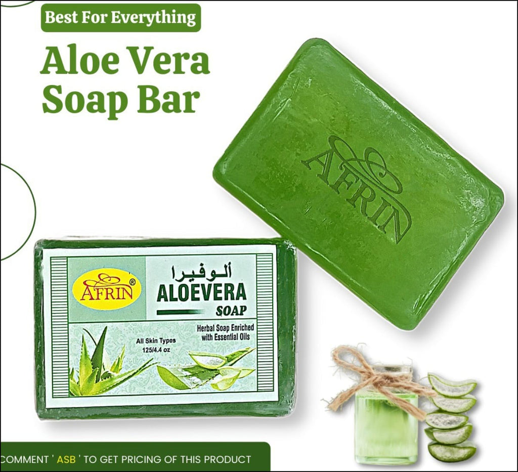Afrin Aloe Vera Soap Bar