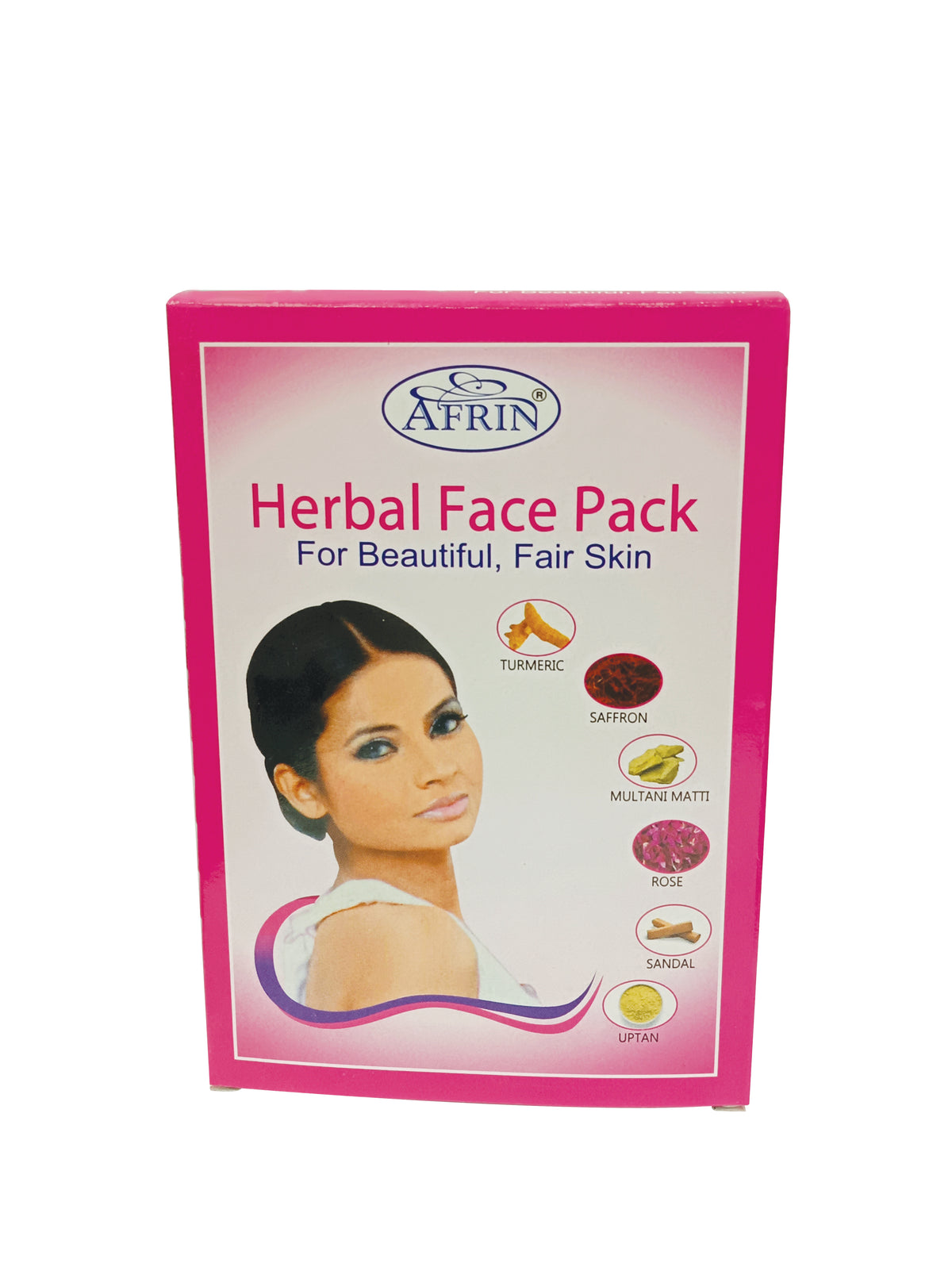 Afrin Herbal Face Pack for Glowing Skin - Natural Fruit Face Pack for All  Skin Types-100gm